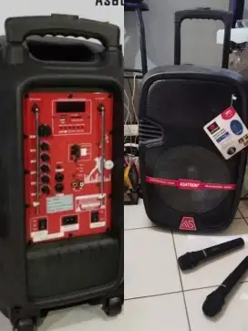 Speaker aktif merk asatron 12inc