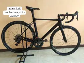 Sepeda road bike carbon