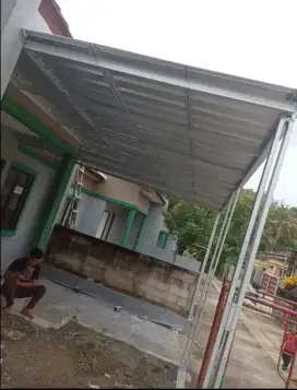 Kanopi baja ringan Terpasng
