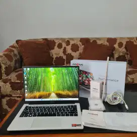 Mulus Full advan workplus ryzen 5 6600H laptop gaming irit ddr5 16gb