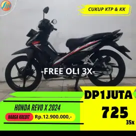 HONDA REVO X TAHUN 2024 KREDIT DP 1JUTA ANGSURAN SANGAT RENDAH SEKEN