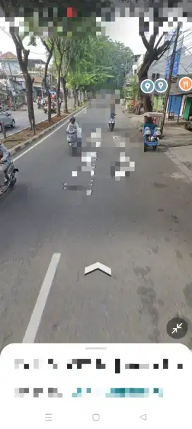 Disewakan lahan kosong 600m²pinggir jln.dr radjiman Pulogadung