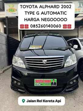 ALPHARD G 2002 AUTOMATIC KONDISI ISTIMEWA