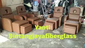 kursi refleksi atau terapi warna caramel,sofa spa