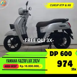 KREDIT YAMAHA FAZZIO LUX 2024 SEKEN DP HANYA 600RB ANGSURAN RINGAN