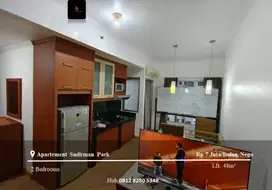 Disewakan Apartement Sudirman Park Low Floor 2BR Furnished View Pool