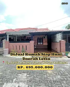 Dijual Rumah cantik Semi Furnish Dalam Komplek