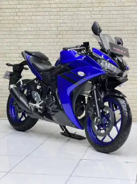 TERMURAH‼️ Yamaha R25 2018 Blue Race Good Condition Favorite