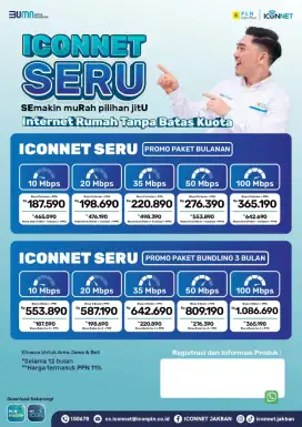 Internet iconnet dari PLN