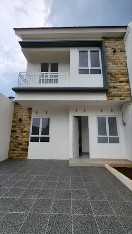 Rumah 2 LT 5 Menit Jalan Raya Juanda 10 Menit Tol Cijago DP0 FreeBiaya