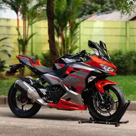 KAWASAKI NEW NINJA 250 FI ABS MDP ORANGE 2018 KM 11K PAJAK PANJANG