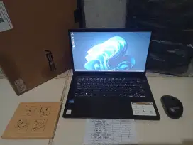 Laptop Asus Vivobook i3 gen 11 Muluss Fullset