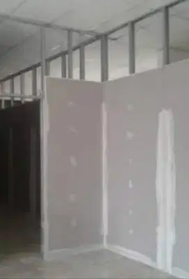Partisi sekat ruangan ruko rangka holliw