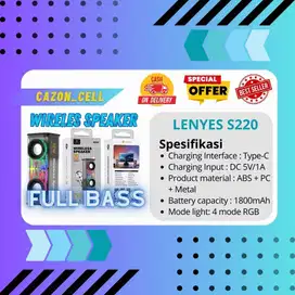 SPEAKER LENYES / SPEAKER BLUETOOTH / SPEAKER FULL BASS