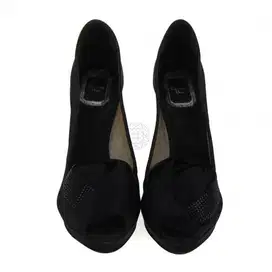 CHRISTIAN DIOR MIDNIGHT GARDEN HEELS - SEPATU WANITA ORI