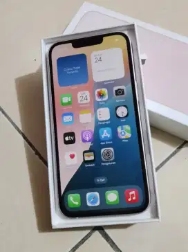 Iphone 13 Pink 128GB fullset Bh 100% All Operator