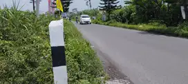 TANAH DIJUAL MURAH DEKAT EXIT TOL PAKIS COCOK UNTUK GUDANG
