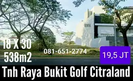 Tanah di Citraland Surabaya