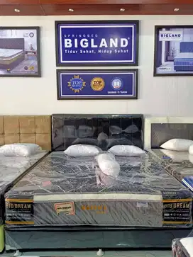 SPRINGBED MODENA PLUSTOP POCKET TEBAL 35CM SET ,NO 1
