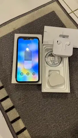 Dijual Iphone X Grey 256GB Lengkap Terdaftar
