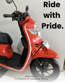 Scoopy Sporty Tahun 2018 Ready siap Pakai , Lukman