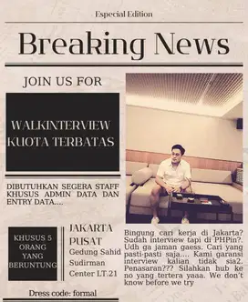 loker jakarta pusat