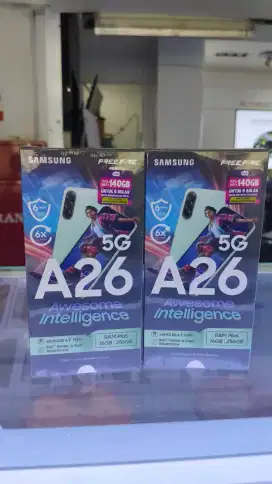 SAMSUNG A26 5G 8/256 NEW PROMO GARANSI 1 TAHUN