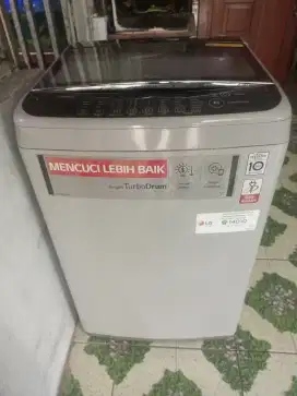 Mesin cuci turbo drum 7,5 kg LG smart inverter second