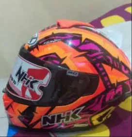BU / NEGO HELM NHK MARK 1 GP EDITION SINGLE VISOR ukuran M