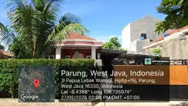 DIJUAL CEPAT RUMAH + TANAH DI LEBAK WANGI