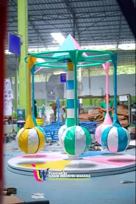 maina playground indoor komedi space ship