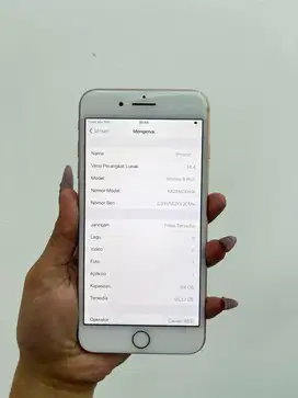 iphone 8 plus, 64GB full garansi