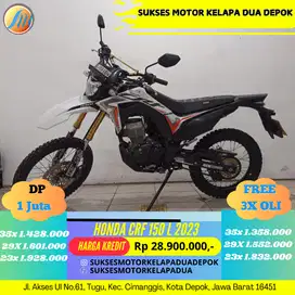 HONDA CRF 150 L 2023 CASH/KREDIT DP MURAH ANGSURAN RINGAN