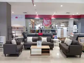 STOK TERBATAS! sofa set (1+2+3 dudukan), free 5 pcs bantal sofa!