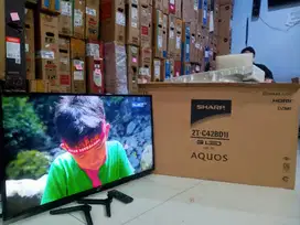 Ready stock tv sharp 42 inc sudah digital masih segel