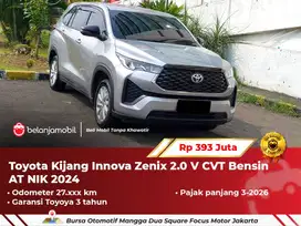 [ PAJAK PANJANG ] Toyota Kijang Innova Zenix 2.0 V Bensin AT 2024/2025