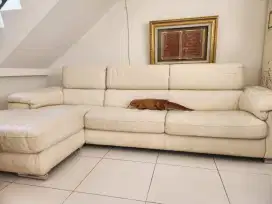 KURSI KULIT L Panjang