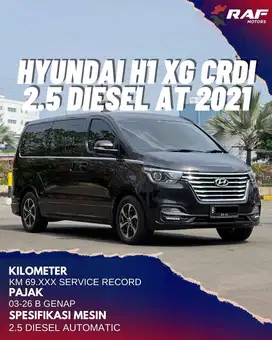 HYUNDAI H1 XG 2.5 CRDi DIESEL AT 2021 FACELIFT COKLAT