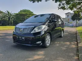 Toyota Alphard G 2.4 AT 2011 Promo Dp 10juta..