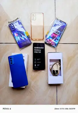Mulus Samsung M52 5G ram 12gb (8+8)/128gb