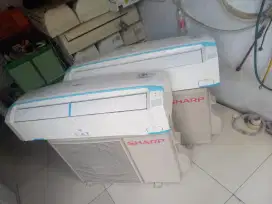 Jual ac 2pk sharp r32 ad 2 unit ful ori smua ac jrang dpkek