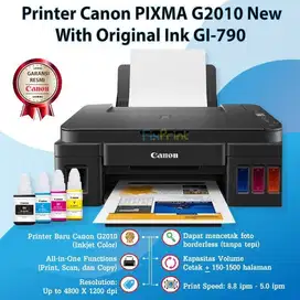 Printer Canon G2010 Print Scan Copy Ink Tank Multifungsi All In One