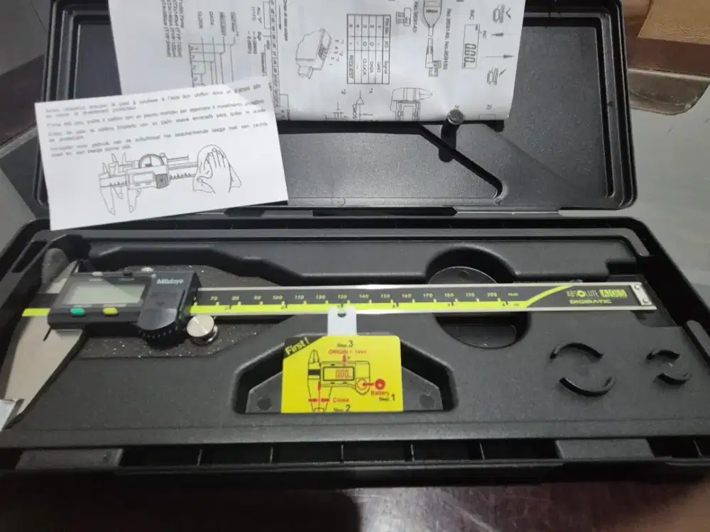 Mitutoyo digital caliper sigmat uk 200mm