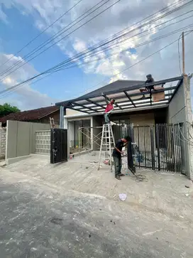Rumah kontemporer baru 1 lantai dekat candi Sambisari