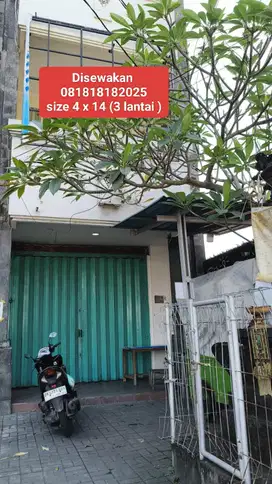Disewakan ruko area Denpasar Selatan strategis