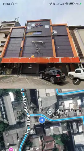 DISEWAKAN RUKO GANDENG 6 DI LOKASI LOKASARI MANGGA BESAR,JAKARTA BARAT