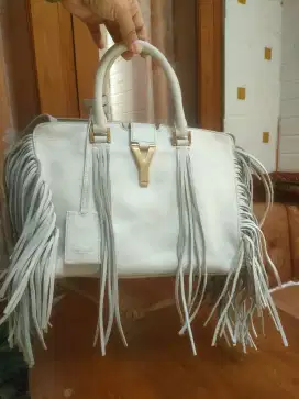 PL tas tangan eanita, YSL Cabas rumbai