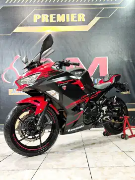 All New Ninja 250 ABS Merah Hitam km.1rb lmt 8.Anugerah motor rungkut