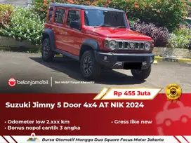 [ LOW KM 2RB ] Suzuki Jimny 5 Door 4x4 AT Merah NIK 2024/2025