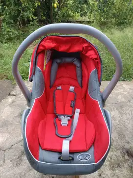 Car Seat + Baby Carrier Pliko PK-02B